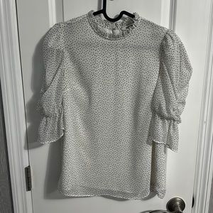 Express puffy blouse